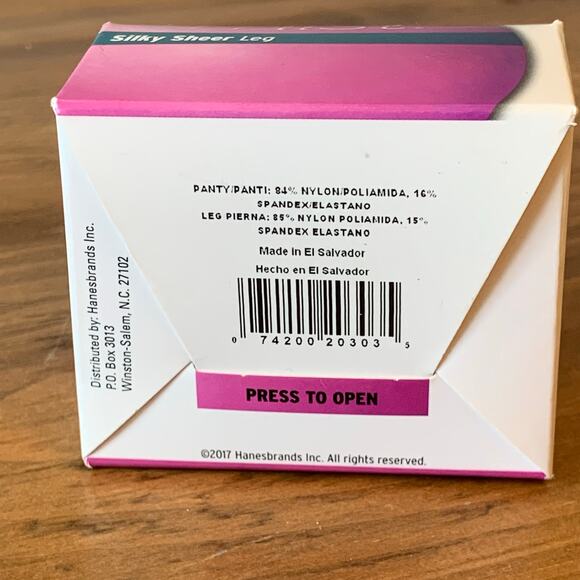 L'eggs Pantyhose Nylons Silken Mist Silky Sheer Leg Control Top Q Ivory - Picture 8 of 11